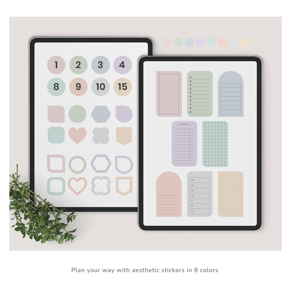Pastel Landscape Digital Planner 2026