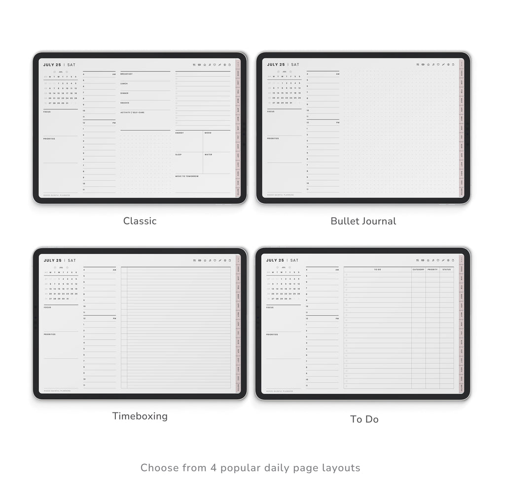 Neutral Landscape Digital Planner 2026
