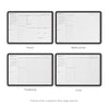 Four different daily planner layouts labeled 'Classic', 'Bullet Journal', 'Timeboxing', and 'To Do' on a white background.